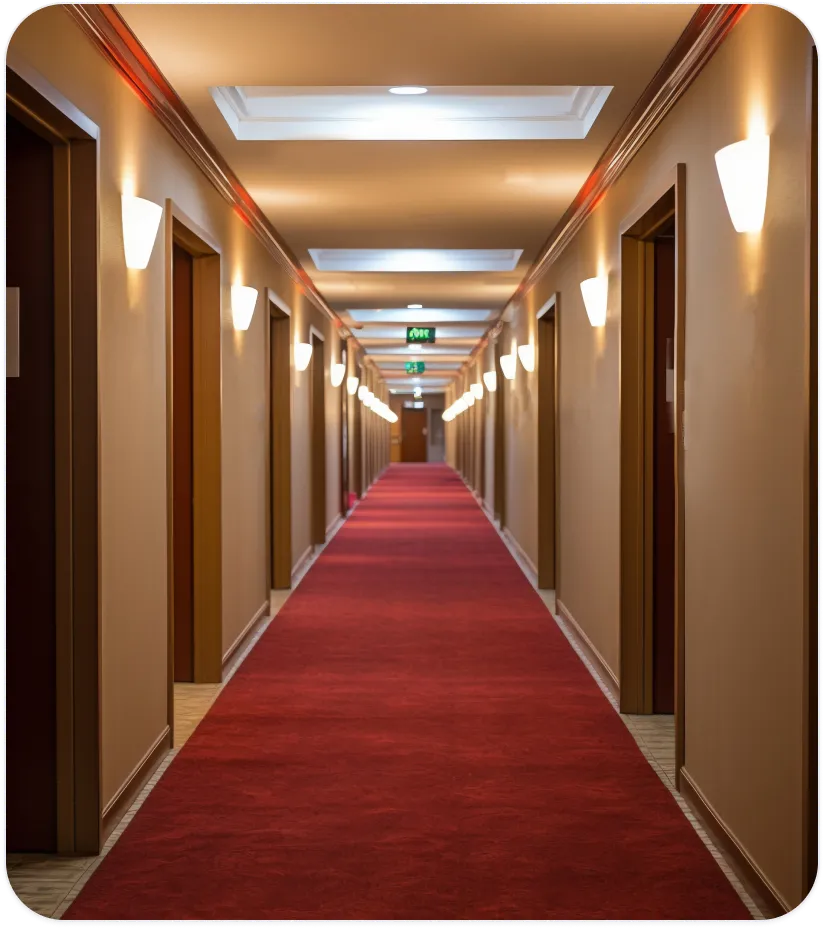 hotel hallway